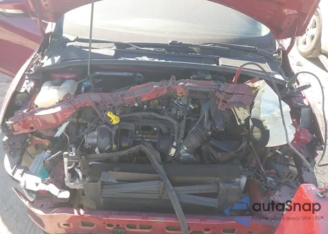 2017 Ford Focus Titanium from USA, damaged, VIN 1FADP3J2OHL348539